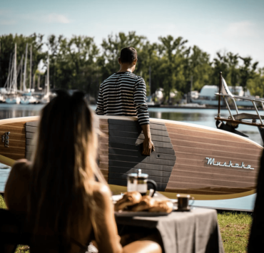 Beau Lake Muskoka Stand Up Paddle Board